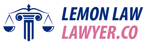 Lemon Law Lawyer logo: Scales of justice and the text "Lemon Law Lawyer.co